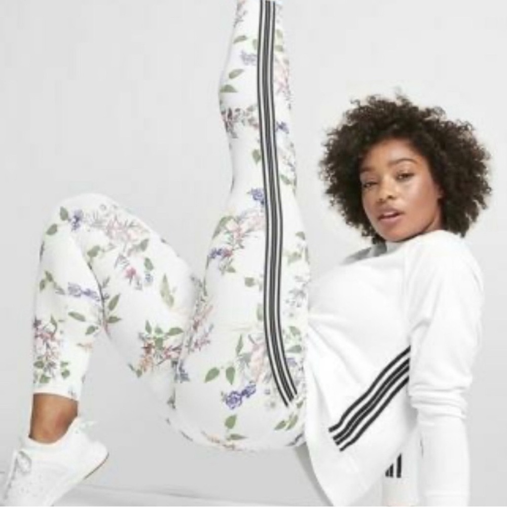Athleta Contender Floral Blossom Leggings M